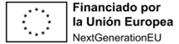 Logotipo financiado por la Unión Europea - Next generation