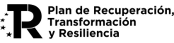 Logotipo Plan de recuperación, Transformación y Resiliencia